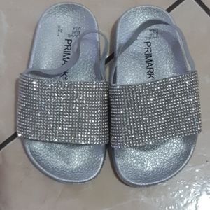 Rhinestone toddler sandals size 7 1/2